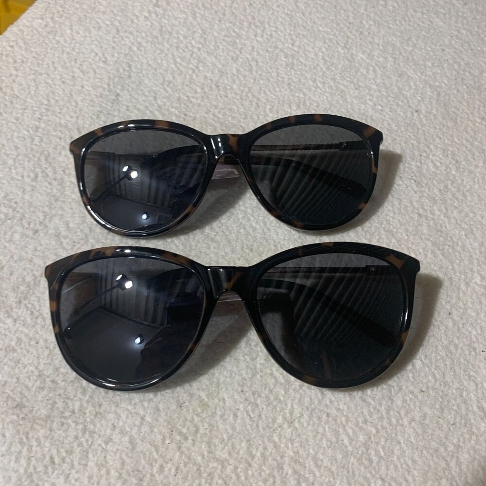 HD Vision SUN Labelle Tort/Gold Polarized Sunglasses Frames 57-17-140 NWT